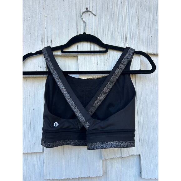 Lululemon Power Position Bra Black 8 - Picture 7 of 9